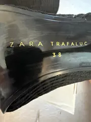 Vorschaubild 2 von Trafaluc Damen Stiefelette Sock Boots Schwarz Gr. 38 High Heel