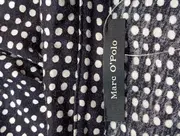 Vorschaubild 3 von Damen Bluse 36/S Blau gepunktet Langarm Modal Baumwolle