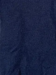 Vorschaubild 4 von Damen Strickkleid XS Blau Casual Rippstrick