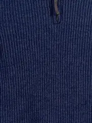 Vorschaubild 3 von Damen Strickkleid XS Blau Casual Rippstrick
