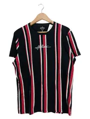 Vorschaubild 1 von Herren T-Shirt gestreift Mehrfarbig Gr. L Baumwolle