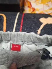 Vorschaubild 2 von Shorts Kinder Gr. 128 Grau Sweatshorts Bermuda Jungen