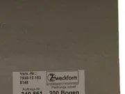 Vorschaubild 2 von ZWECKFORM Trennstreifen Weiß Büro Organisation Praktisch 200 Bogen