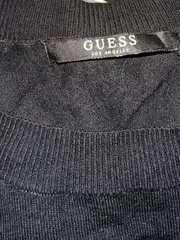 Vorschaubild 3 von Damen T-Shirt Schwarz Print Kurzarm Gr. 40/L Modisch