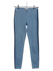 Vorschaubild 1 von Skinny Fit Jeans Damen Blau Gr. W29;38;M mit Seitenstreifen