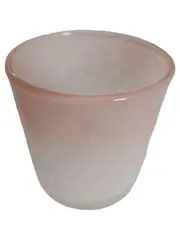 Vorschaubild 1 von Kirschblüte Teelichthalter Glas Rosa Modern Blumenmuster 8cm