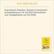 Vorschaubild 2 von Langenscheidt Schulwörterbuch Französisch-Deutsch m. CD-ROM Vokabeltrainer