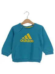 Vorschaubild 1 von Baby Sweatshirt Pullover Gr. 86 Türkis Gelb Logo Sportlich