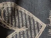 Vorschaubild 3 von Damen T-Shirt Gr. 52 Blau Casual Herzprint