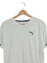 Vorschaubild 5 von Sport Shirt Herren Weiß Gr. 46 S Training T-Shirt Kurzarm