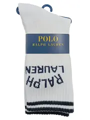 Vorschaubild 1 von Socken Herren Gr. 38 Weiß Baumwolle Sportlich Logo