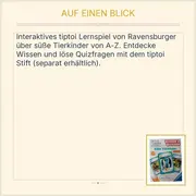 Vorschaubild 2 von tiptoi Wissen Quizzen Tierkinder A-Z Lernspiel 6-10 J.