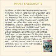 Vorschaubild 3 von tiptoi Wissen Quizzen Tierkinder A-Z Lernspiel 6-10 J.