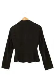 Vorschaubild 2 von Cordjacke Damen Gr. 34/XS Braun Elegant Vintage Preppy Strukturmuster