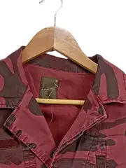 Vorschaubild 2 von Damen Jeansjacke S Rot Camouflage Casual