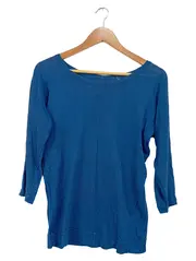 Vorschaubild 1 von Damen Langarmshirt Blau Gr. 34/XS Casual