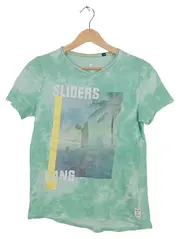 Vorschaubild 1 von Kinder T-Shirt Grün Gr. 152 Palmenmotiv Casual Baumwolle