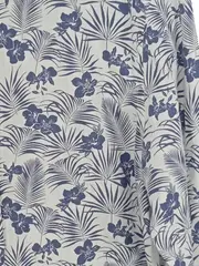 Vorschaubild 2 von Herren Freizeithemd Blumenmuster Mehrfarbig Gr. 38/XXS Langarm