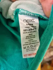 Vorschaubild 5 von Mädchen Langarmshirt Katze Tiermotiv Applikation Grün 110