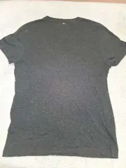 Vorschaubild 5 von Herren T-Shirt Grau Gr. 46/S Basic Baumwolle Kurzarm