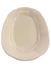 Vorschaubild 1 von Damasco Weiss Servierplatte Porzellan 21x15 cm Weiß Festlich