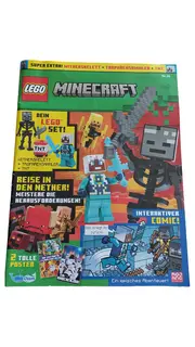 Vorschaubild 1 von Minecraft Magazin Nr. 36 mit Wither Skelett Figur & TNT Extra Set