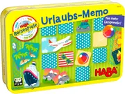 Vorschaubild 1 von Urlaubs-Memo Reisespiel Gedächtnisspiel Kinderspiel Metalldose ab 3 Jahre