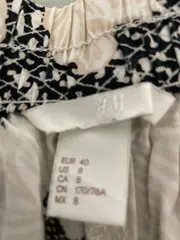 Vorschaubild 2 von Damen T-Shirt Gr. 36/S Weiß Gestreift Casual