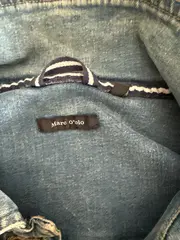 Vorschaubild 4 von Jeansjacke Kinder Gr. 176 Blau Casual Stickerei