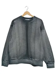 Vorschaubild 1 von Damen Sweatshirt Gr. S Grau Used-Look Pullover Baumwolle