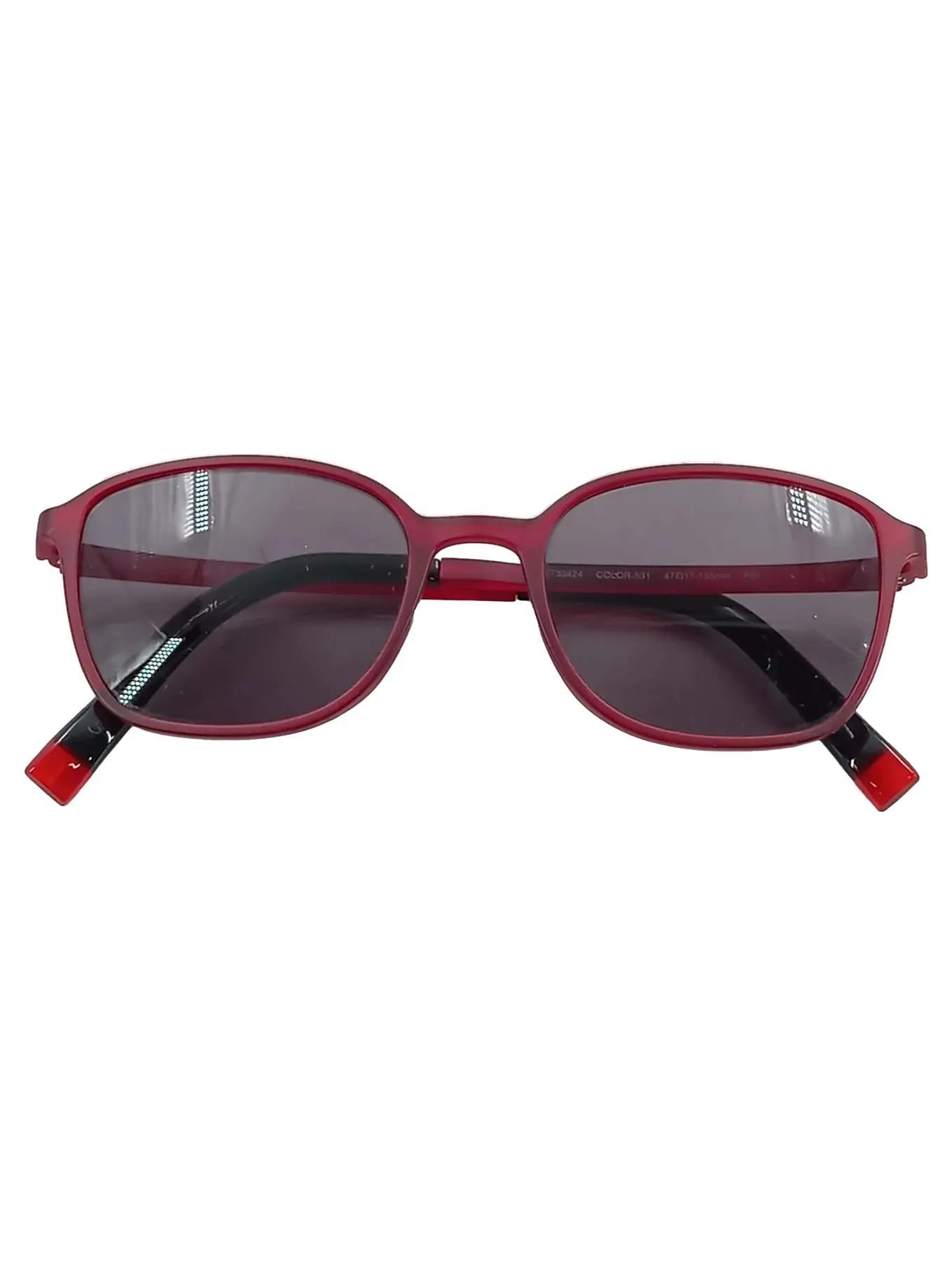 ESPRIT Sonnenbrille Damen Casual Rot Kunststoff UV-Schutz