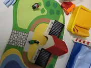 Vorschaubild 2 von Haus Zubehör Set Puppenhaus Figuren Möbel Spielzeug Mehrfarbig