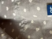 Vorschaubild 5 von Damen Bluse Herzmuster Gr. 36 Beige Casual 3/4-Arm