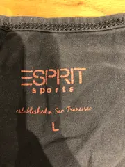 Vorschaubild 3 von Sports Damen T-Shirt Gr. L Grau Kurzarm Logo-Print