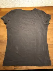 Vorschaubild 2 von Sports Damen T-Shirt Gr. L Grau Kurzarm Logo-Print