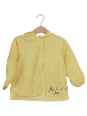 Vorschaubild 1 von Baby Kinder Jacke Windbreaker Gr. 92 Gelb Kapuze Leicht
