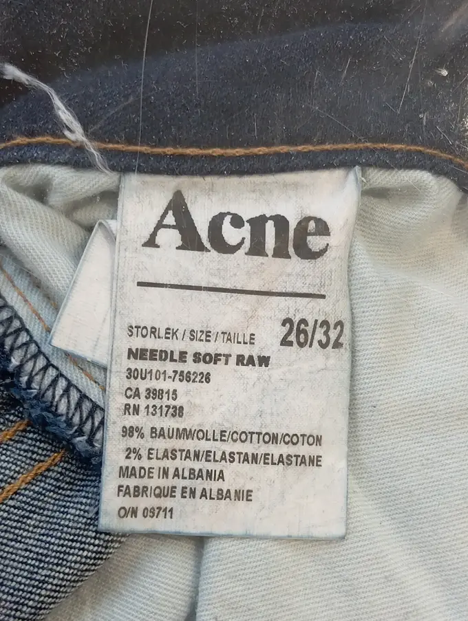 ACNE High Waist Jeans Bild 4