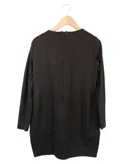 Vorschaubild 2 von Etuikleid Business Elegant Damen Schwarz Gr. 40/L Viskose