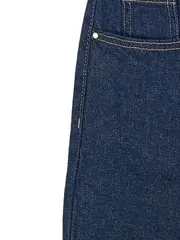 Vorschaubild 6 von Damen Jeans Straight Leg Hose Blau Gr. 27x32 Casual