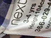 Vorschaubild 5 von Jungen Hemd Kariert Gr. 104 Baumwolle Langarm Mehrfarbig Casual