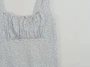 Vorschaubild 4 von Damen Sommerkleid Gr. 38/M Blau Casual Blumenmuster