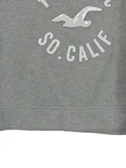 Vorschaubild 3 von Damen Sweatshirt Grau Gr. 38/M Logo-Print