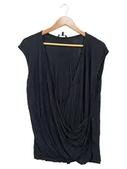 Vorschaubild 1 von Damen Top Shirt XL Schwarz Viskose Casual