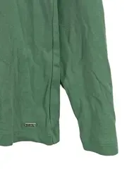 Vorschaubild 3 von Damen Langarmshirt Gr. 42/XL Grün Basic Baumwolle