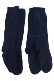 Vorschaubild 1 von Damensocken Strümpfe Blau Gr. 31-34 Casual Klassisch Baumwolle