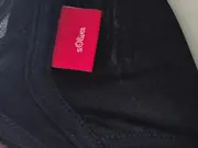 Vorschaubild 3 von Damen T-Shirt Schwarz Gr. 32x34 Modern Cut-Out Schultern