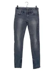 Vorschaubild 1 von Damen Jeans Skinny Fit W26/34 Grau Power Skinny Ultra Low