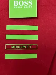 Vorschaubild 7 von Poloshirt Herren Rot Sportlich Einheitsgröße