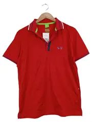 Vorschaubild 1 von Poloshirt Herren Rot Sportlich Einheitsgröße