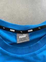 Vorschaubild 3 von Herren Sweatshirt Logo Print Blau Gr. XL Sportlich Baumwolle